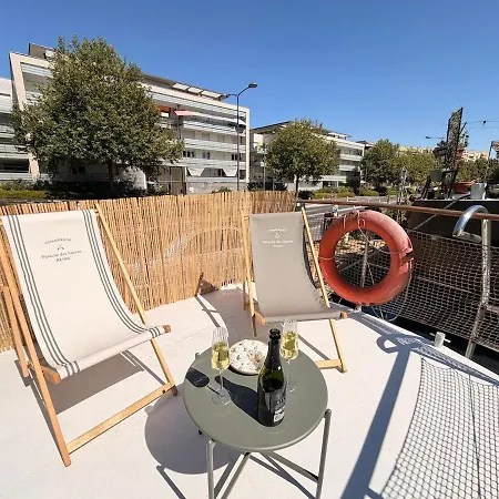 La péniche des sacres au cœur de Reims Botel